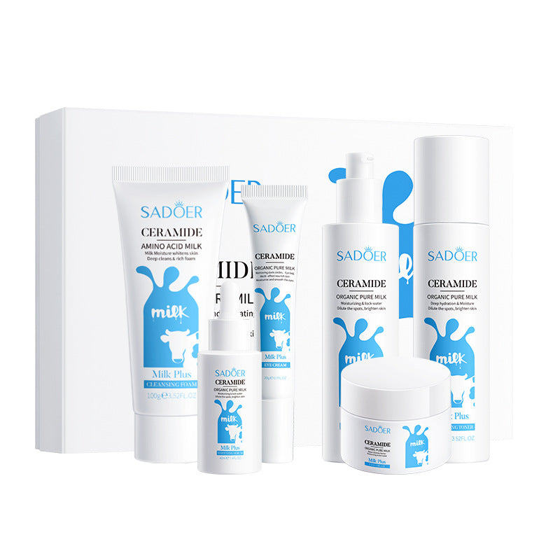 All-English Anti-Wrinkle Firming And Whitening Skincare Set