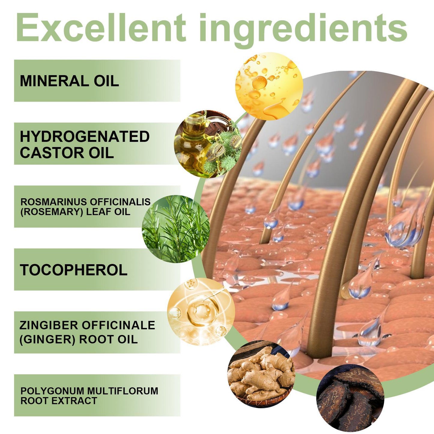 Ohoy Herbal Hair Oil Gently Nourishes The Scalp, Strengthens Hair, Cleanses The Scalp And Softens Hair