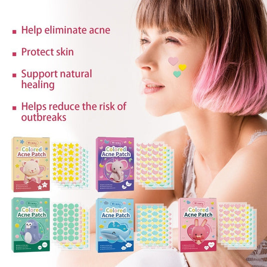 Fade Acne Marks Spot Cleaning Closed Mouth Multi-style Graphic Acne Patch