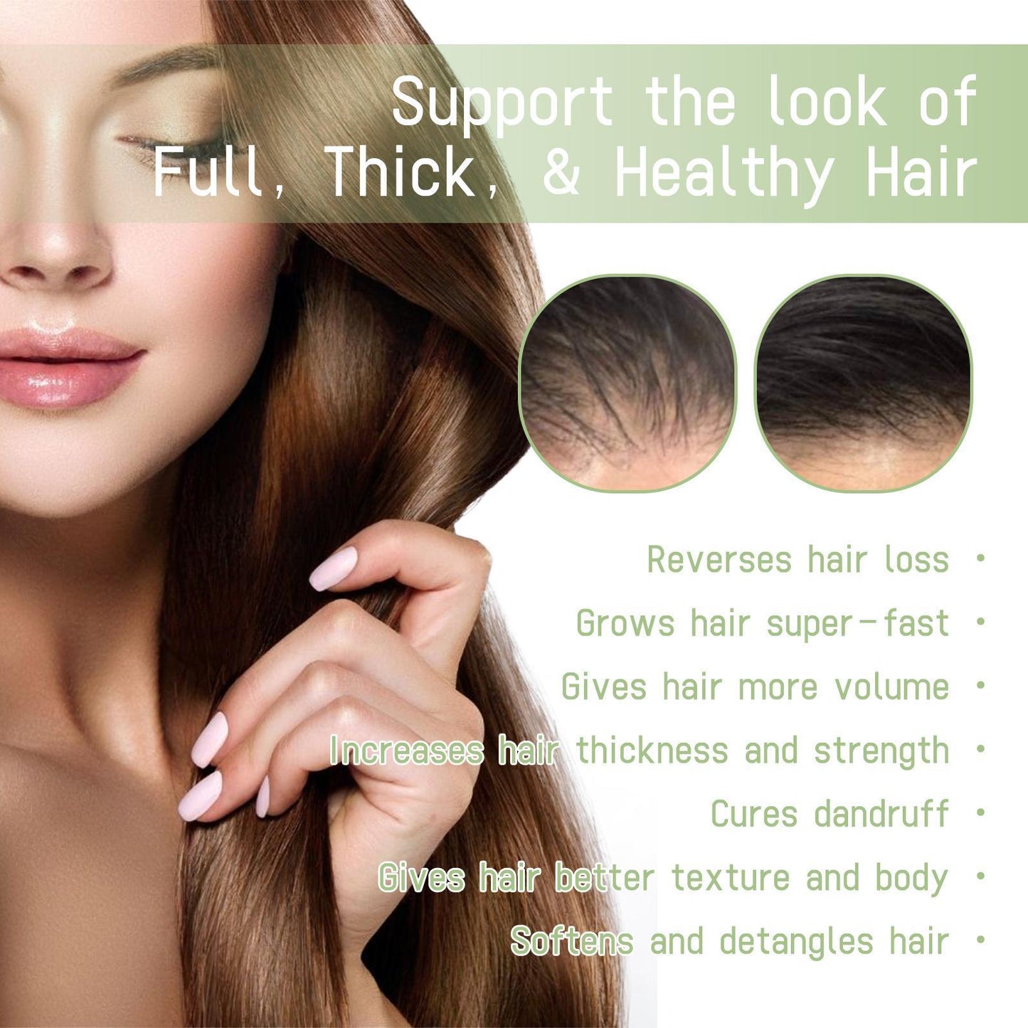 Ohoy Herbal Hair Oil Gently Nourishes The Scalp, Strengthens Hair, Cleanses The Scalp And Softens Hair