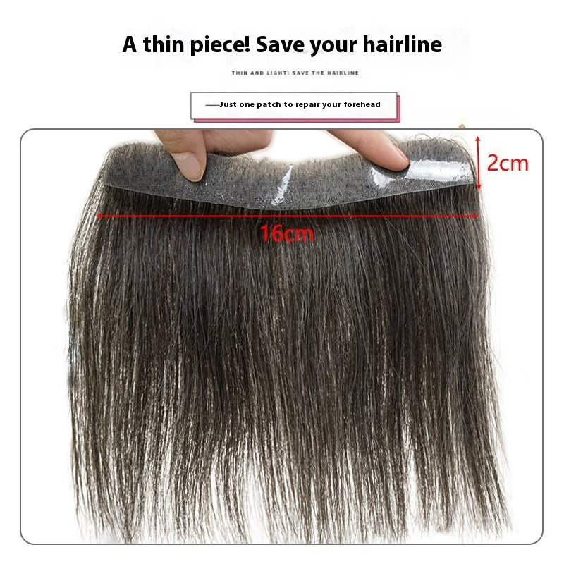 Hairline Wig Stickers Men's Bang Sticker Scalp Invisible Hair Supplementing Piece