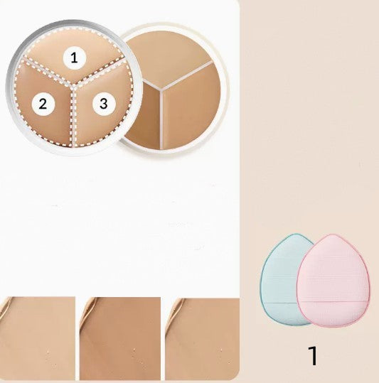 Do Not Pick Up Skin Dark Circles Acne Mark Spot Tattoo Three-color Concealer