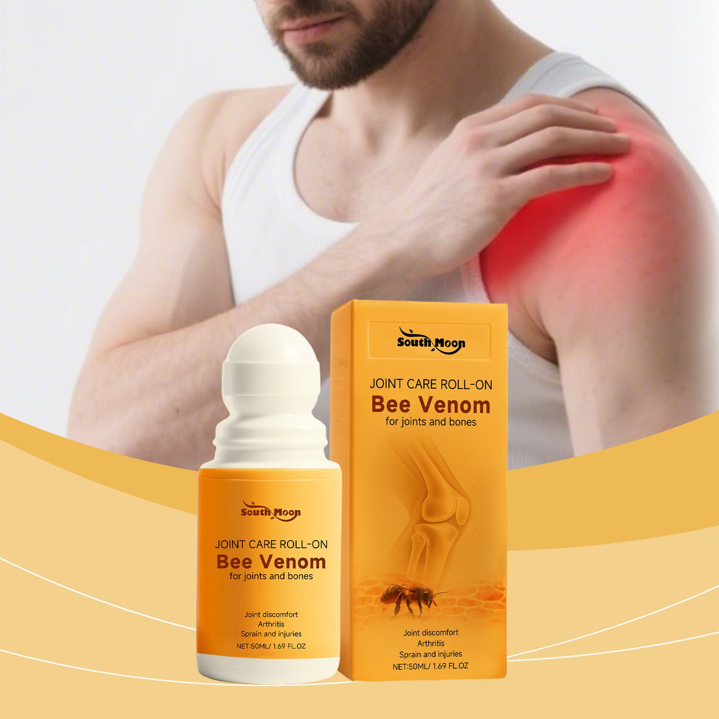 Bee Venom Care Roller With Gentle Ingredients To Soothe And Support Your Joints